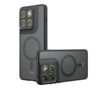 TingYR Funda Compatible con Realme P4R 5G/C100 4G, con Almohadillas de Aire en Las Esquinas, PC + TPU, Antihuellas, Resistente a Caídas.(Negro)