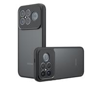 TingYR Funda Compatible con Xiaomi Redmi K90 Pro MAX/Xiaomi Poco F8 Ultra, a Prueba de Golpes, Antideslizante, Resistente a Los Arañazos y Antihuellas.(Negro)