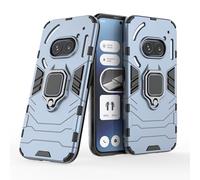 TingYR Funda para Nothing Phone 2a Plus/ 2a, Soporte Giratorio de Anillo de 360 Grados, Cubierta de teléfono a Prueba de Golpes de TPU/PC, Carcasa para Nothing Phone 2a Plus/ 2a.(Azul)