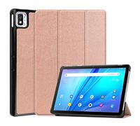 TingYR Funda para TCL NxtPaper 10s Funda Tableta, Piel, Soporte Plegable, Protección Todo Incluido, Carcasa para TCL NxtPaper 10s.(Oro Rosa)