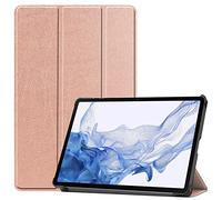 TingYR Funda para TCL Tab 10s Funda Tableta, Piel, Soporte Plegable, Protección Todo Incluido, Carcasa para TCL Tab 10s.(Oro Rosa)