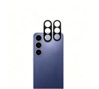 TingYR Protector de Lente de Cámara Compatible con Oppo Reno 16F/16FS, Antiarañazos, Cristal Templado Película Protectora Lente Móvil. 2 Película Negro