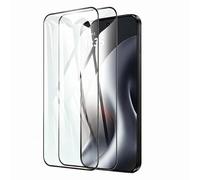 TingYR Protector de Pantalla Compatible con OnePlus Turbo 6, Antiarañazos Cristal Templado, Sin Burbujas, Alta Definición. 2 Película Negro