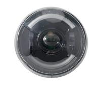 TINGYUS Faro Moto Faro Delantero LED Motocicleta para Vespa LX 150 2006-2014, Luz Alta/Baja Faros Delanteras