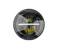TINGYUS Faro Moto Faro LED Motocicleta 5,75 Pulgadas para Indian, para Scout para Triumph, Luz DRL Haz Alto Bajo Faros Delanteras