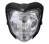 TINGYUS Faro Moto FZ16 FZ 16 para FZER150 para FZER 150 con Carenado Faros Delanteros Motocicleta Faros Delanteras(Negro)