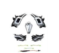 TINGYUS Faro Moto Luces Giro LED Señal Giro para T-MAX 530 2012-2016 para Tmax530 2013 2014 Indicadores Luz Freno Trasera Lantera LED Faros Delanteras(B)