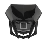 TINGYUS Faro Moto para Kawasaki para KLX 150 250 450, Placa Faro LED 12 V Carenado Delantero Motocicleta Faros Delanteras(Negro)