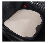 TINGYUS Fundas Asientos Coche Funda de Asiento Coche, cojín, Suave, Universal, Protector Silla, Funda, Almohadilla Oficina Fundas de Asiento(Beige Front Padx1)