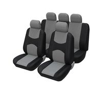TINGYUS Fundas Asientos Coche Funda de Asiento de Coche para Vector M12 con reposacabezas Desmontables y Fundas universales de poliéster Fundas de Asiento(Gray Full Set)