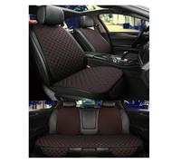TINGYUS Fundas Asientos Coche Funda De Lino para Asiento De Coche, Cojín para MG ZS GT HS RX5 MG5 MG6, Primera, Trasera, Artículos para El Hogar Fundas de Asiento(Black Red 5 Seat)