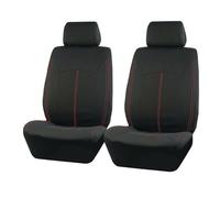 TINGYUS Fundas Asientos Coche Funda Universal para Asiento Delantero con Bolsa De Almacenamiento Trasera. Funda para Asiento De Coche Fundas de Asiento(Red)