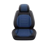 TINGYUS Fundas Asientos Coche Funda Universal para Asientos Coche 5 Plazas Cobertura Total para VW, para Polo, para Atlas,para Jetta, para Bora, para EOS Fundas de Asiento(Black Blue 5 Seat F)