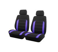 TINGYUS Fundas Asientos Coche Fundas de Asiento de tamaño Universal para la mayoría de SUV, camionetas, Furgonetas y Coches Fundas de Asiento(Purple 2 Seat)