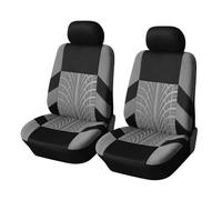 TINGYUS Fundas Asientos Coche Fundas para Asientos De Coche para Hyundai Fundas para El Interior del Coche Fundas de Asiento(Gray-4PCS)