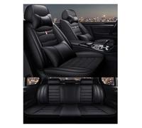 TINGYUS Fundas Asientos Coche Fundas Universales De Cobertura Total para Asientos Coche, para VW, para Polo, para Atlas, para Jetta, para Bora, para EOS Fundas de Asiento(Black 5 Seat H)