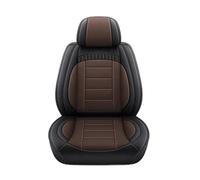TINGYUS Fundas Asientos Coche para Buick All para Enclave para Cascada para Encore para Lacrosse Universal para Asiento Coche 5 Plazas con Cobertura Total Fundas de Asiento(Black Coffee 5 Seat E)