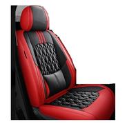 TINGYUS Fundas Asientos Coche para Chevrolet para Cruze para Captiva para Cobalt para Onix para Sail para Sonic para Aveo para Lacetti para Orlando Fundas de Asiento(Black Red Front)