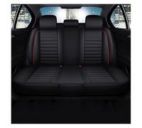 TINGYUS Fundas Asientos Coche para Ford para Focus 2 para Fiesta para Focus 3 para Mondeo Mk4 Mk2 para Fusion para Kuga para Ranger Mk3 para Fiesta Mk7 Fundas de Asiento(Black Rear)