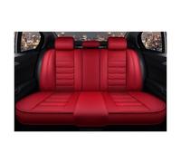 TINGYUS Fundas Asientos Coche para Jeep para Cherokee WK2 WJ, para Renegade, para Grand para Cherokee, para Compass para Patriot Fundas de Asiento(Rear Red)