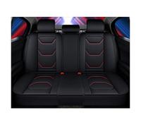 TINGYUS Fundas Asientos Coche para Toyota para Camry para RAV4 para Venza para Corolla para Yaris para Altise para Aurion para Crown para Hilux para Levin Fundas de Asiento(Black Red Line Rear)