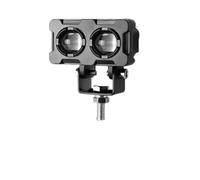 TINGYUS Moto Faro Delantero 1 Pieza De Foco LED Para Motocicleta, Foco De Doble Lente, Lámpara Antiniebla Auxiliar Para Motocicletas Faros Motocicleta