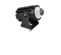 TINGYUS Moto Faro Delantero Luz De Conducción LED, Faro Delantero, Foco De Dos Colores Para ATV, Scooter, Luz Antiniebla De Conducción, 1 Pieza Faros Motocicleta(White yellow)
