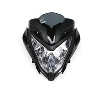 TINGYUS Moto Faro Delantero Para bajoj Para Pulsar150 Para Pulsar200 Conjunto De Faros Delanteros De Motocicleta Con Carenado Accesorios De Motocicleta 1 Juego Faros Motocicleta(Negro)