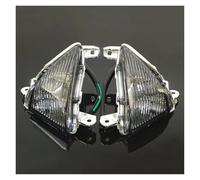 TINGYUS Moto Faro Delantero Para Kawasaki Z1000 Z 1000 2007 2008 2009 2010 2011 2012 2013 Lente Indicadora De Señal De Giro Delantera De Motocicleta Faros Motocicleta(Smoke Lens)