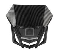 TINGYUS Moto Faro Delantero Para XR150 XR230 XR250 XR450 Para CRF150 Para CRF230 Para CRF250 Para CRF450 Placa De Faro LED De 12 V Para Motocicleta Faros Motocicleta(Carbon Fiber)