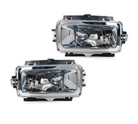 TINGYUS para Chevrolet para Silverado 2013-2015 Conjunto Luz Antiniebla Parachoques Delantero Lámpara Faro Antiniebla con Bombilla Halógena Faro Principal Delante(1 Left and 1 Right)