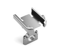 TINGYUS Soporte Navegador Moto para Goldwing 1800 Soporte Espejo De Motocicleta para Teléfono Móvil Manillar GSP Accesorios para Porta Movil(B Silver)
