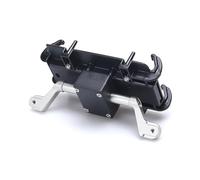 TINGYUS Soporte Navegador Moto para Tiger 1200 GT para Pro 2023 Soporte Navegación Placa para Teléfono Móvil GPS Adaptable De Motocicleta Porta Movil(Bracket Silver 12MM)