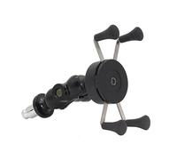 TINGYUS Soporte Navegador Moto para YZF-R1 para YZF R1M/S para YZF-R6 para YZF-R6S 2002-2018 Soporte De Teléfono para Motocicleta Navegación GPS Cargador USB Porta Movil(No USB Charger)