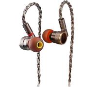 TINHIFI T4 Plus N54 Ultra External Magnetic Circuit Design 0.78 2PIN HiFi IEM T-Type CNT Composite Vibration Plate and Low Rebound Sponge (S/M/L) in-Ear Headphones for Audio Lovers