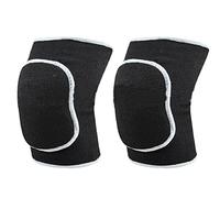 TININNA Rodilleras Soporte deportivo para rodilla, protecciones rodilla rodillera para correr, baloncesto, saltar, caminar y otros,Unisex respirable Anti Slip danza voleibol Soporte rodilleras rodilla rodilla de las mangas del abrigo del cojín del protector(Negro)