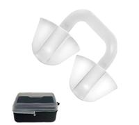 Tinkber 1 Articulo Silicona Impermeable Clip de Nariz, Protector Nasal de Entrenamiento de Nadar, Clip de Nariz para Natación, con Estuche para Surf, Adultos, Niños (Mayores de 7 Años) Principiantes