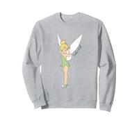 Tinker Bell Classic Sudadera, Unisex para adultos, Gris Jaspeado, XXL