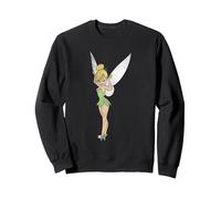 Tinker Bell Classic Sudadera, Unisex para adultos, Negro, XXL
