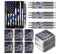 Tinlade 30 Set Police W ifts Bulk Police Officer Thank You Notebook Ballpoint Pen Law Enforcement Appreciation Gift for Policeman Correctional Officer Men Sheriff Academy Graduation