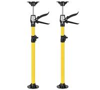 TINMAGI 2 Piezas Puntales Extensibles, Puntales de Obra 115-290 cm, Puntal Telescopico Extensible Acero, Soporte Telescópico Carga 40 kg, Puntal Expansion para Techos, Marcos de Puertas y Armarios