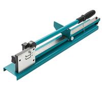 TINMAGI Cortador de Carril DIN, Cortadora de Riel de Doble Ranura con Regla, Cortador de Carriles de Guía Manual, para Cortar Rieles de Acero Aluminio de 35 mm