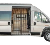 TINMAGI Mosquitera Furgoneta Camper Magnética, Techo Estándar, Cierre Magnético, Cremallera, 180*150cm