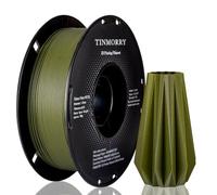 TINMORRY Filamento PETG de fibra de vidrio de 1.75 mm, filamento de impresión 3D PETG GF de alta resistencia al impacto, durabilidad y rigidez, PETG mate se adapta a la mayoría de impresoras 3D FDM
