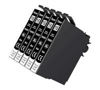 Tinnee 16XL 16 XL Cartuchos de Tinta de Repuesto para Epson Workforce WF-2630 WF-2010 WF-2510 WF-2520 WF-2530 WF-2540 WF-2650 WF-2660 WF-2750 WF-2760, 5 Negro