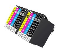 Tinnee 18XL Cartuchos compatibles para Epson 18 XL Cartuchos Epson 18XL Multipack para Expression Home XP-30 XP-102 XP-202 XP-212 XP-205 XP-215 XP-225 XP-302 XP-305 XP-312 XP-322 XP-325 XP-402 XP-405