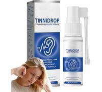 Tinnidrop - Aerosol para alivio de tinnitus, alivio de tinnitus para oídos zumbidos, spray de cuidado de limpieza de cerumen, dispositivo de alivio de tinnitus, mejora el spray de restauración