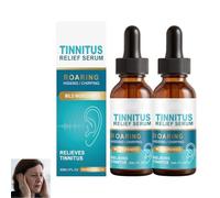 Tinnitus Gotas para los Oídos,Gotas Alivia el Tinnitus,Gota para Los Oídos de Tinnitu,Gota Para Remedio De Oído,Alivio para el Tinnitu,Reducen el Ruido,2pc