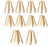 Tinoaly 10uds Arandelas Adaptadoras Universales Latón Varillas Golf, Espaciadores Palos Golf 6 y 8 Patas para Uso Profesional Talleres para Varillas Hierro .335 .350 .355 .370. Accesorios Montaje