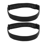 Tinoaly 2uds Banda Elástica para Linterna Frontal, Negro Repuesto para La Mayoría de Faros Delanteros Black Diamond Petzl Princeton Tec Fenix Streamlight